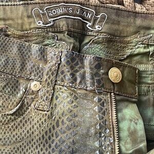 robins jeans - snakeskin cargo ON HOLD
